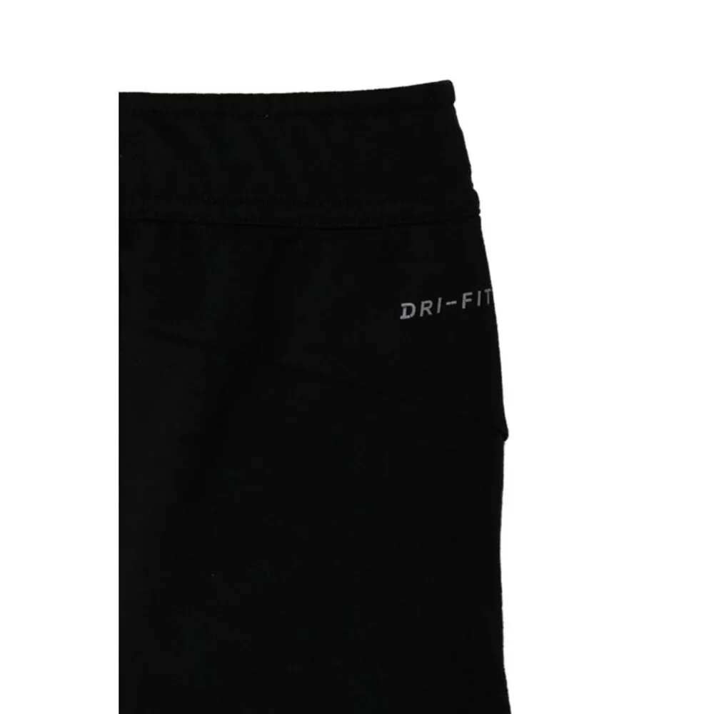 Nike Childrens Boys Pull On Sweatpants Black White Size Large